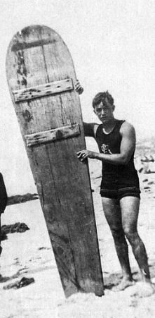 GEORGE FREETH...FIRST MAINLAND SURFER?