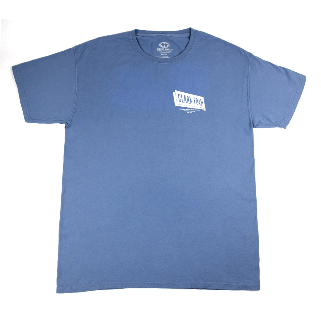 Clark Foam Distressed logo T-shirt