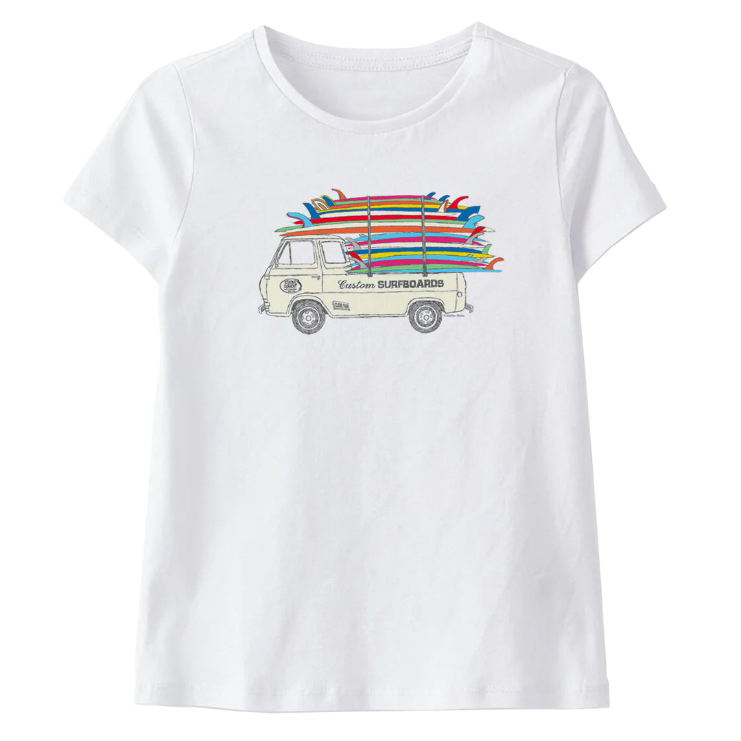 Clark Foam Ladies "Stack" T-shirt