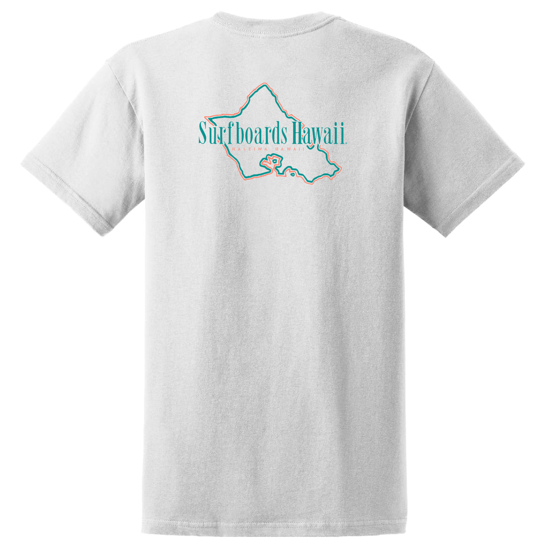 Surfboards Hawaii Island T-Shirt