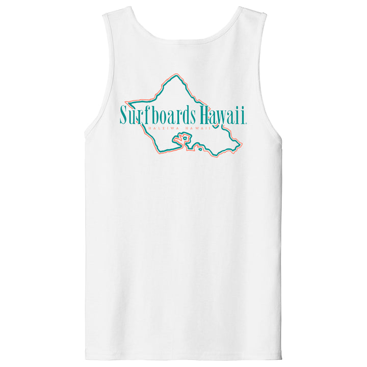 Surfboards Hawaii Island Tank Top