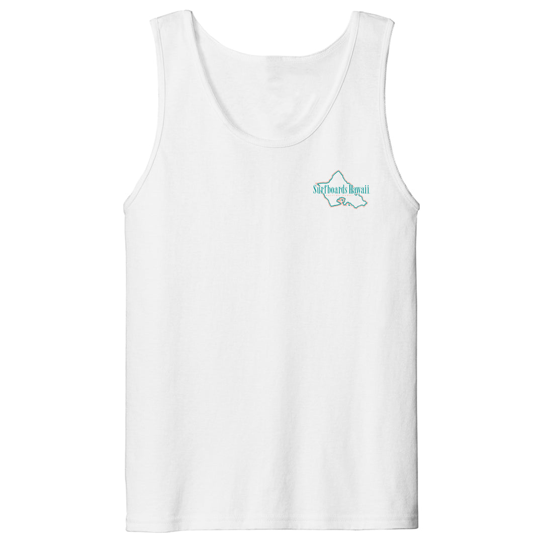 Surfboards Hawaii Island Tank Top