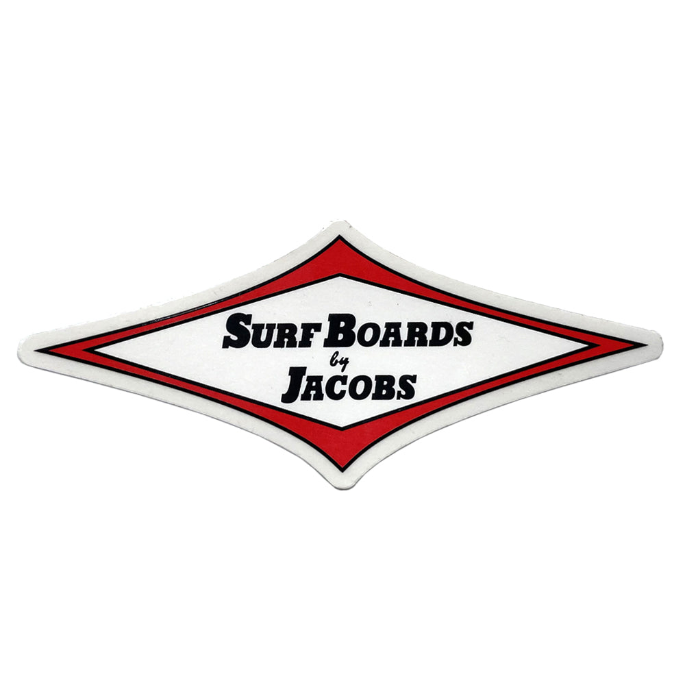 Jacobs Surfboards Classic Sticker – Last Wave Originals