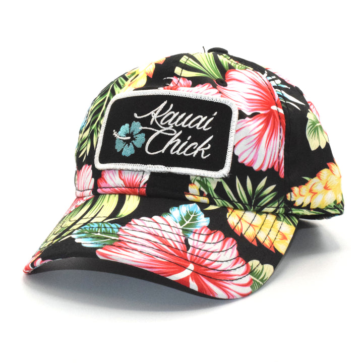 Kauai Chick Hawaiian Floral Hat