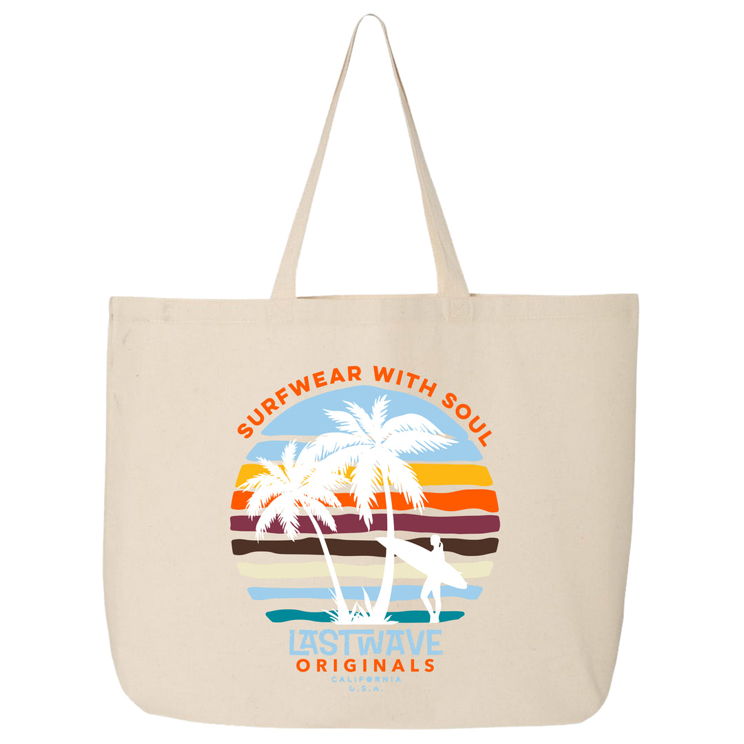 Last Wave Originals Soul Series Sunset Palm Tote