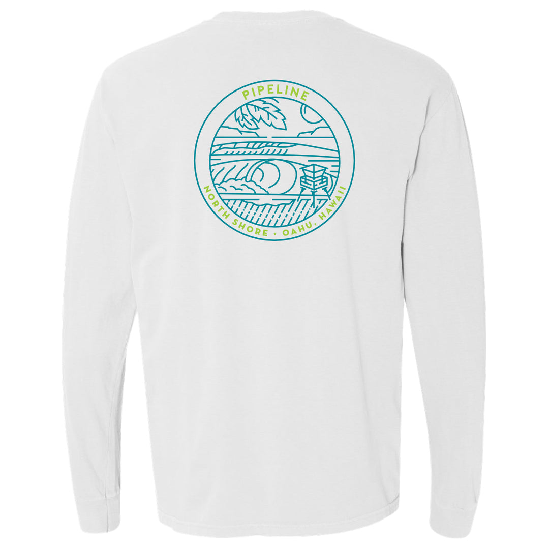 Last Wave Originals Surf Spot Series "Pipeline" Long Sleeve