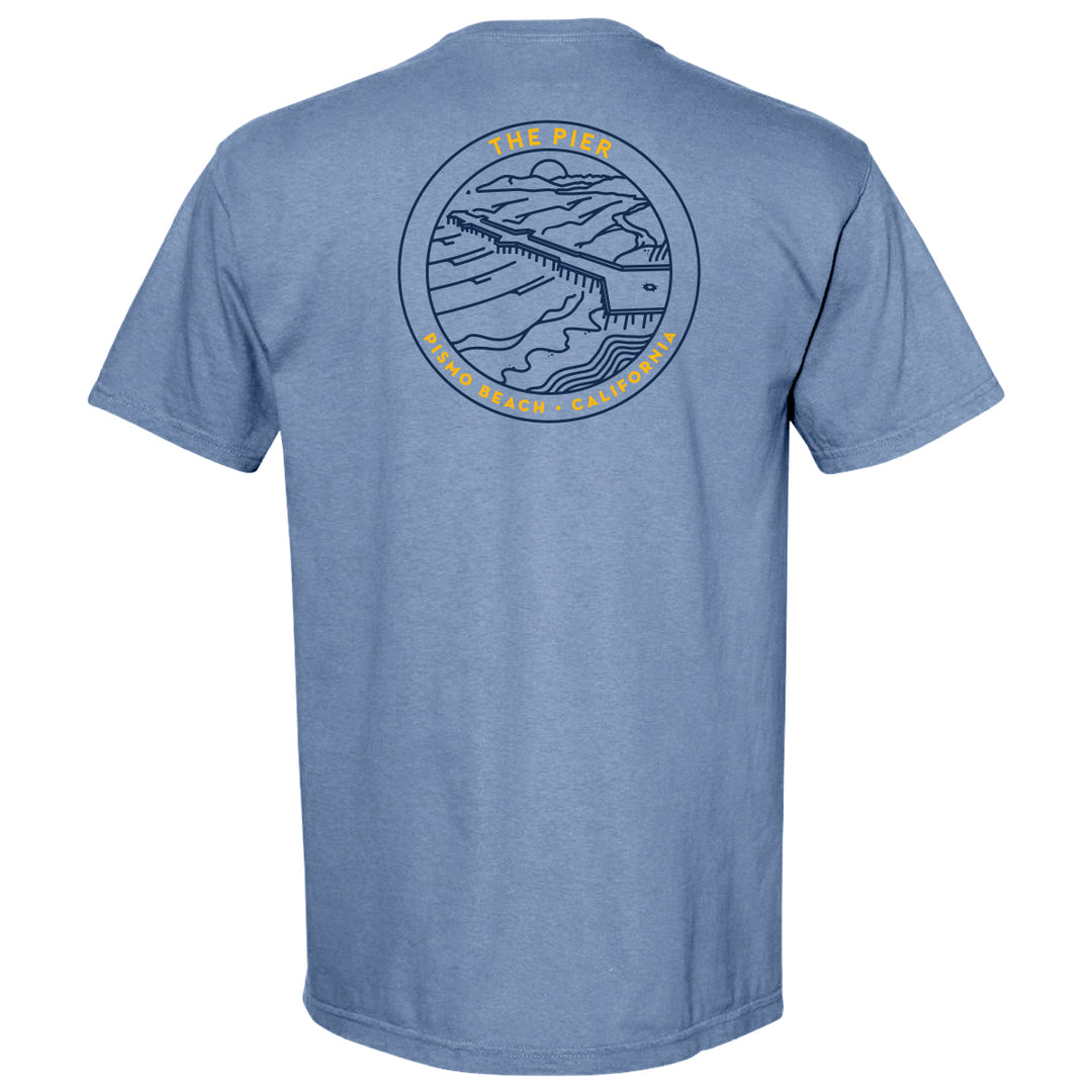 Last Wave Originals Surf Spot Series Pismo Beach "The Pier" T-Shirt