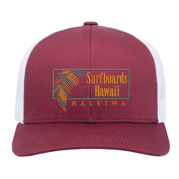 Surfboards Hawaii Palm Leaf Hat