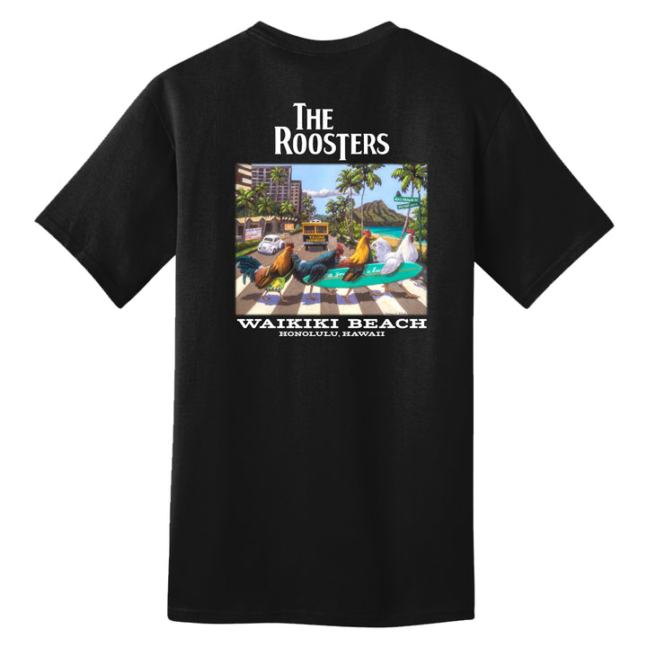 Prince Kekoa Trading Company The Roosters Oahu Waikiki Beach Tee