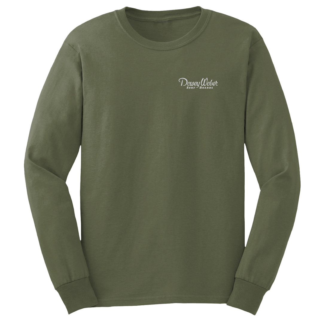 Dewey Weber Flag Long Sleeve T-Shirt