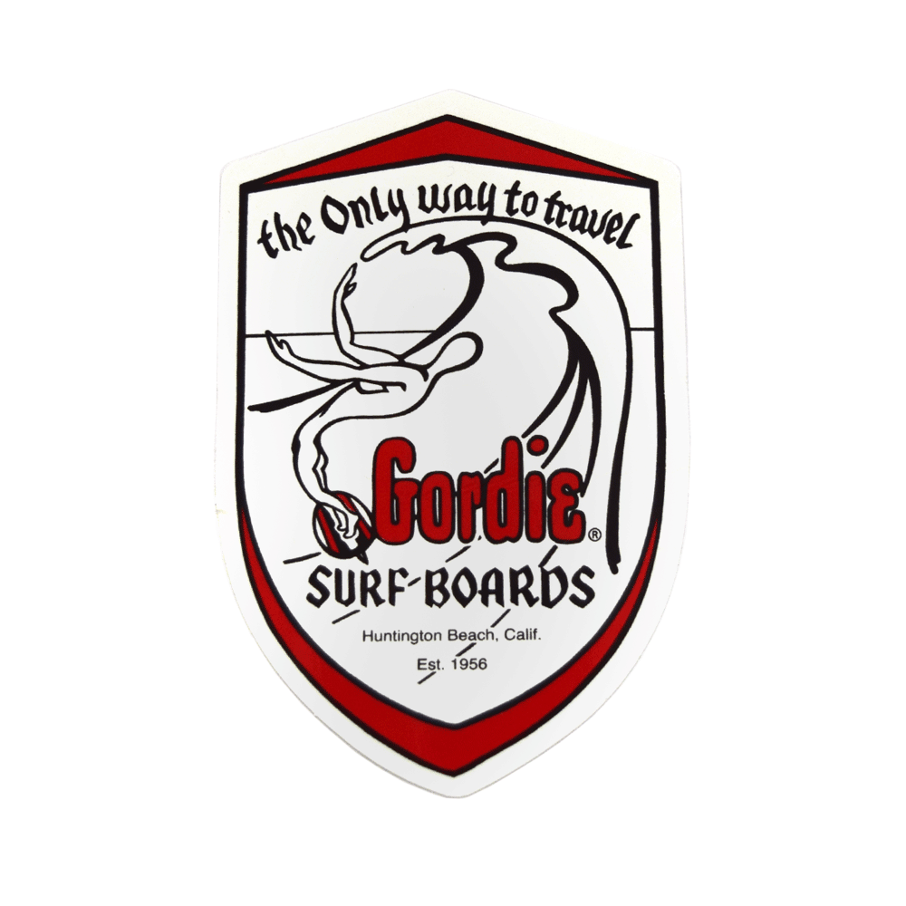 Gordie Surfboards Sticker