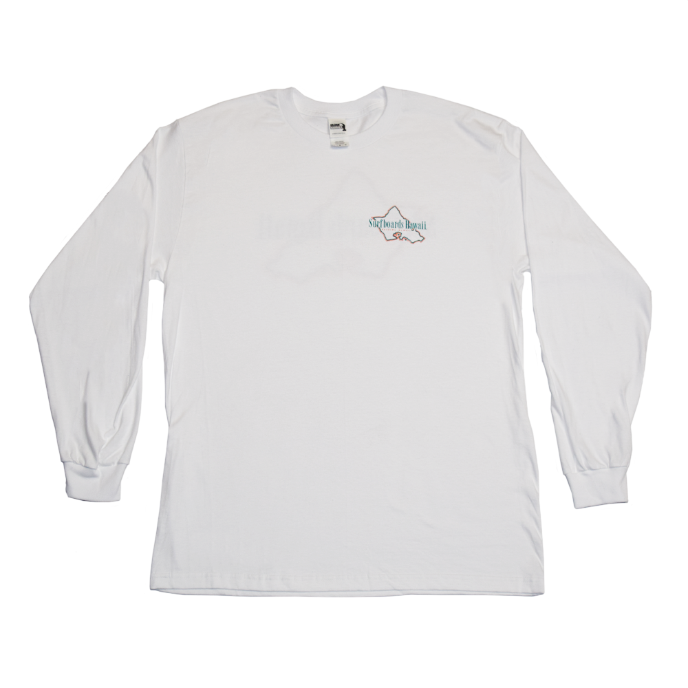 Surfboards Hawaii Island Long Sleeve T-Shirt