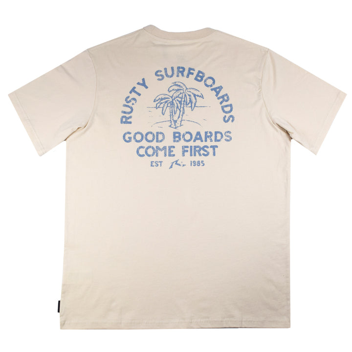 Rusty Good Boards Short Sleeve Tee