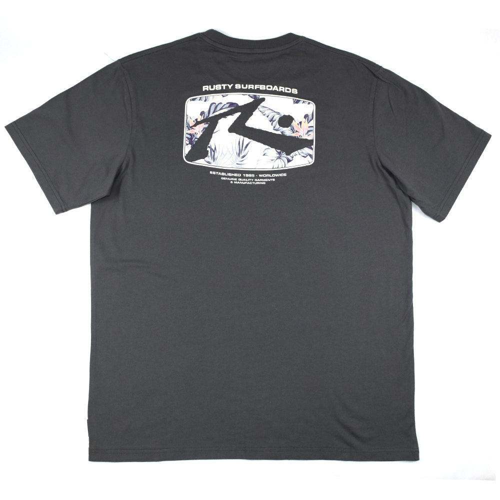 Rusty Advocate Short Sleeve Tee - Coal