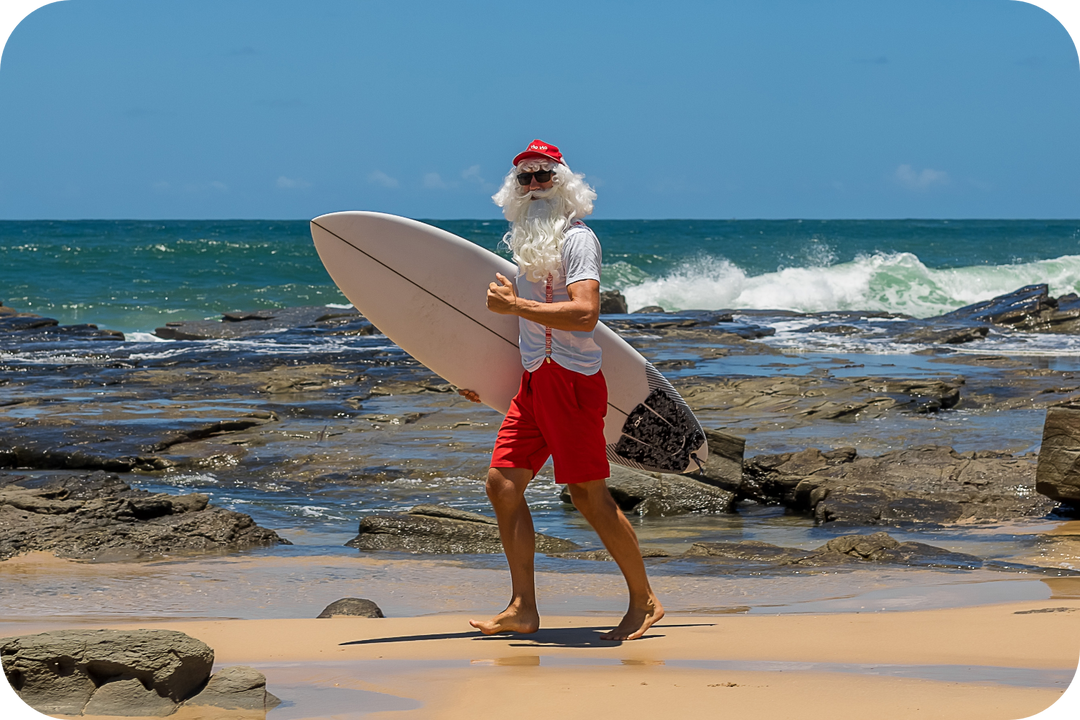 Surfing Santas: A Holiday Tradition That Makes Waves