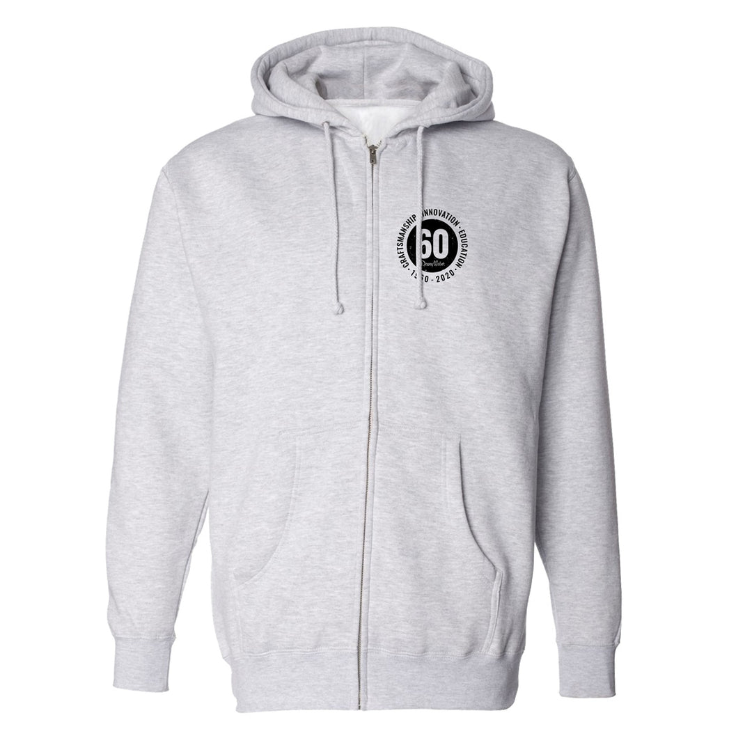 Dewey Weber 60th Anniversary Zip Heavyweight Hoodie (Clearance)