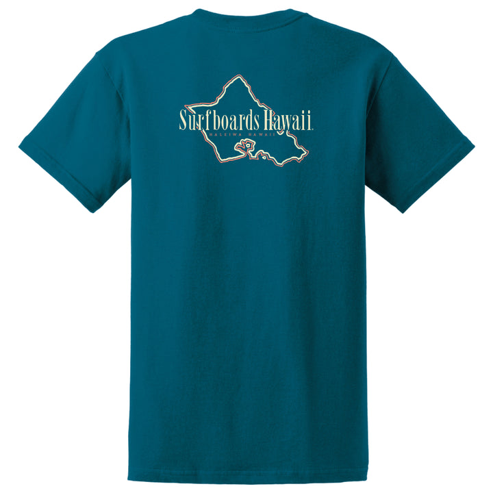 Surfboards Hawaii Island T-Shirt