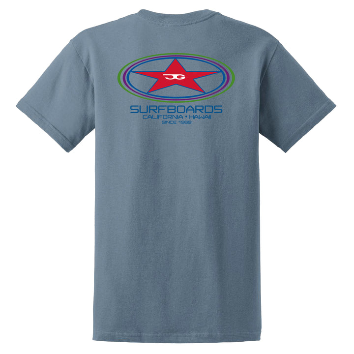 JG Surfboards Oval Star T-Shirt