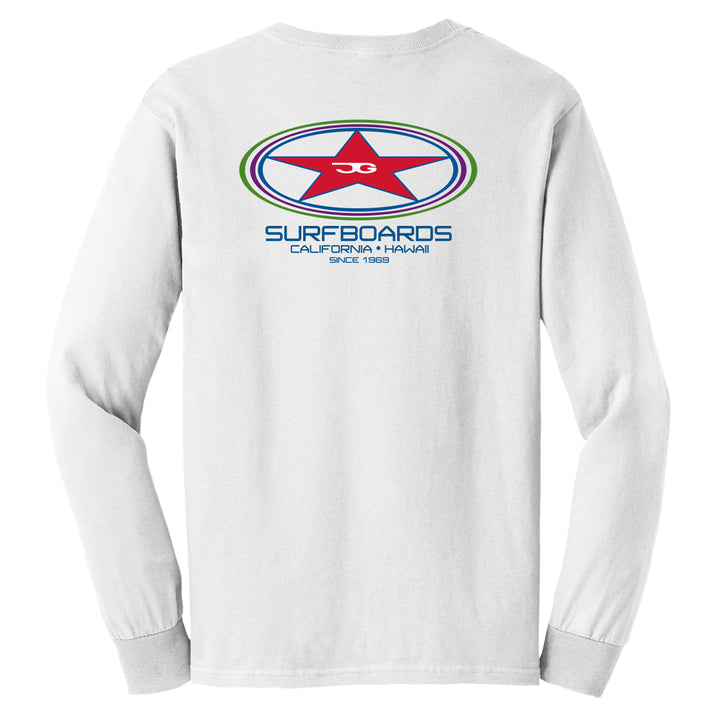 JG Surfboards Oval Star Long Sleeve