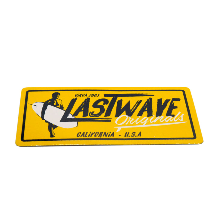 Last Wave Brushed Sticker