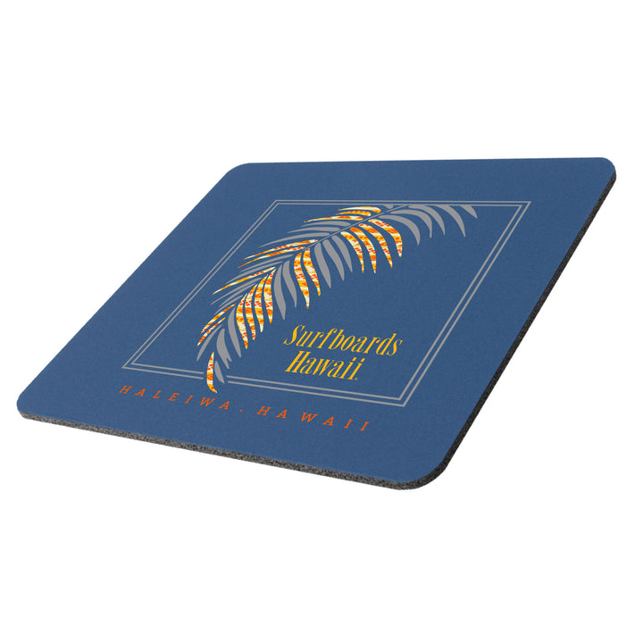 Surfboards Hawaii Palm Leaf Mousepad