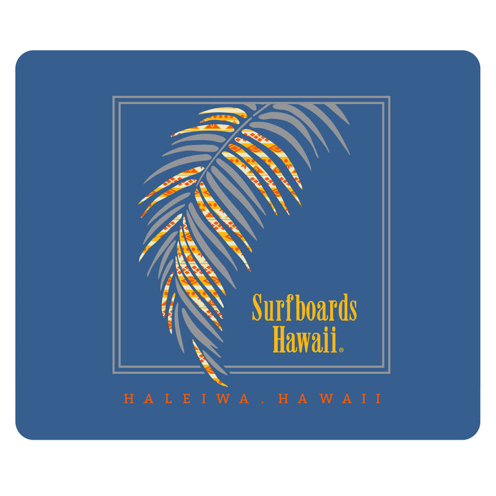 Surfboards Hawaii Palm Leaf Mousepad