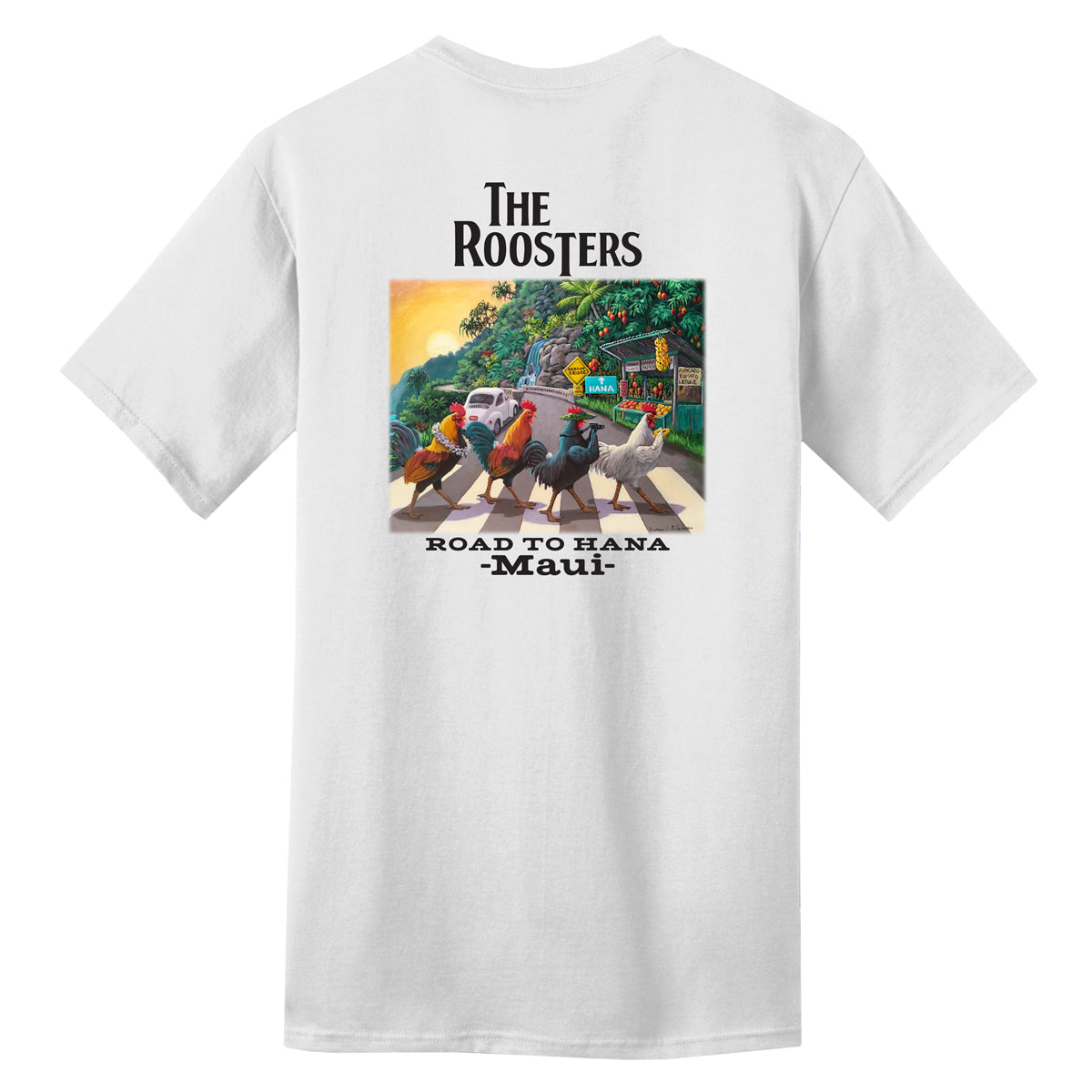 Prince Kekoa Trading Company The Roosters Maui Tee – Last Wave