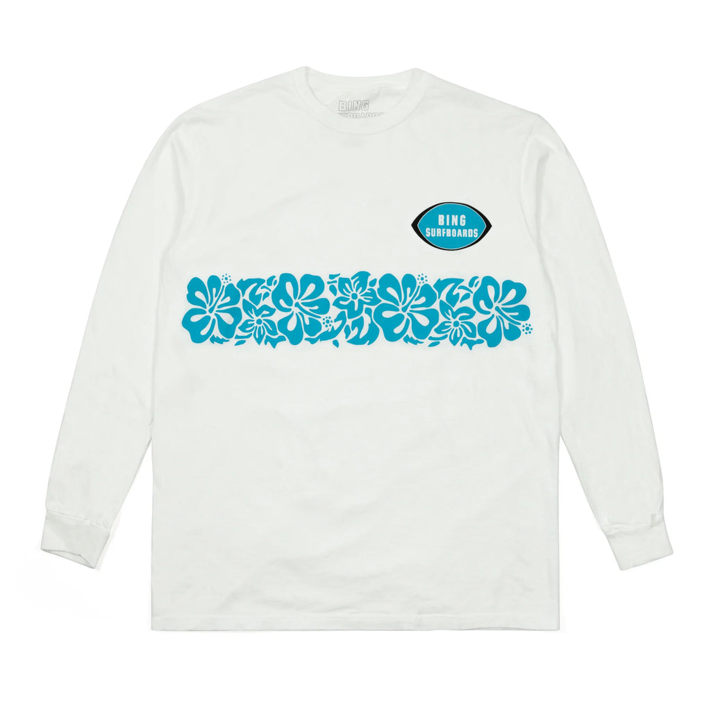 【BAON】[unisex] Chajui Color Printing Long Sleeve T-shirt Bing Flower Band Long Sleeve T-shirt – Last Wave Originals