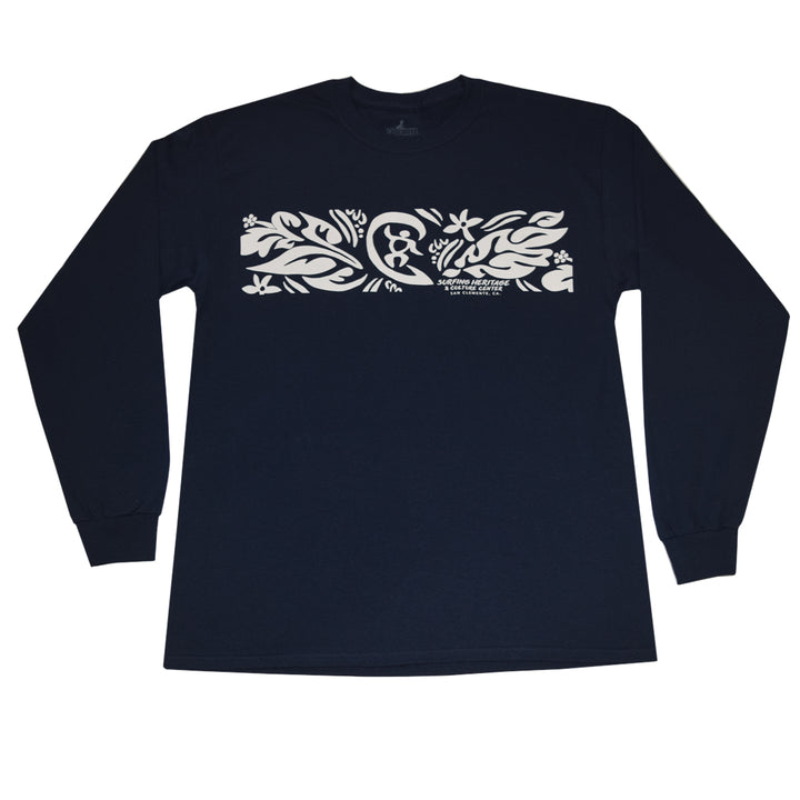 Surfing Heritage Flower Band Long Sleeve T-shirt