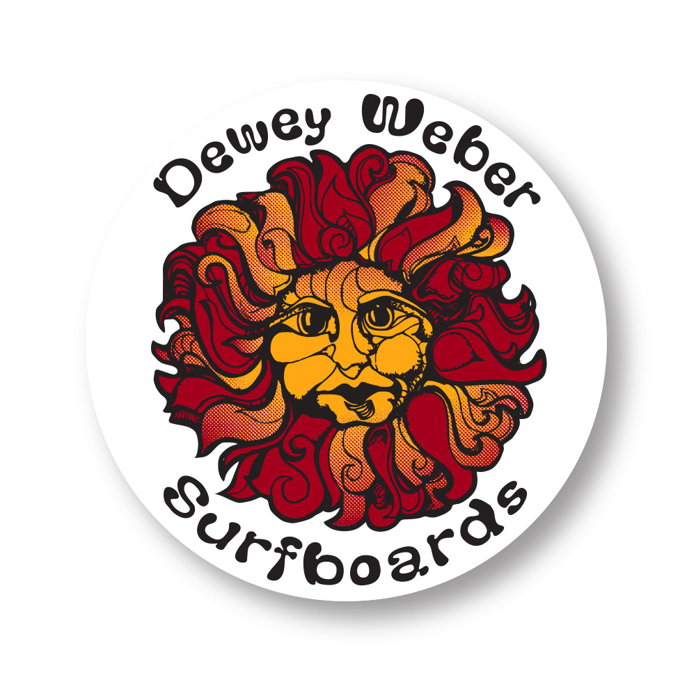 Dewey Weber Sun Sticker