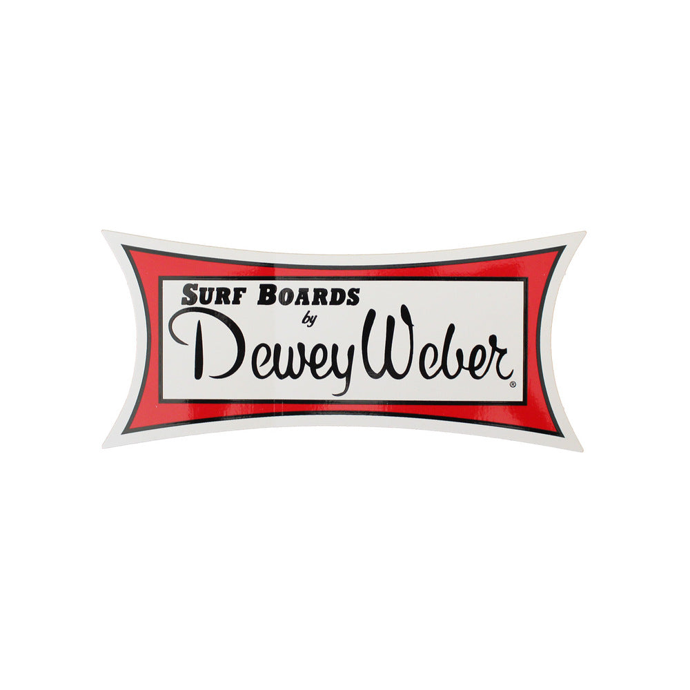 Dewey Weber Classic Sticker - 8"